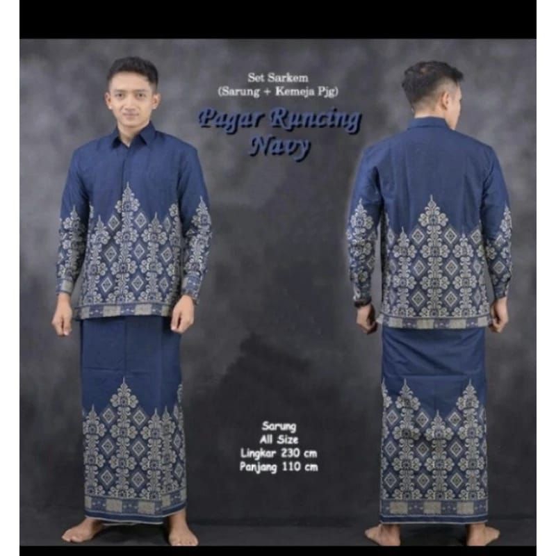 SETELAN SARUNG dan BAJU KOKO SOLO