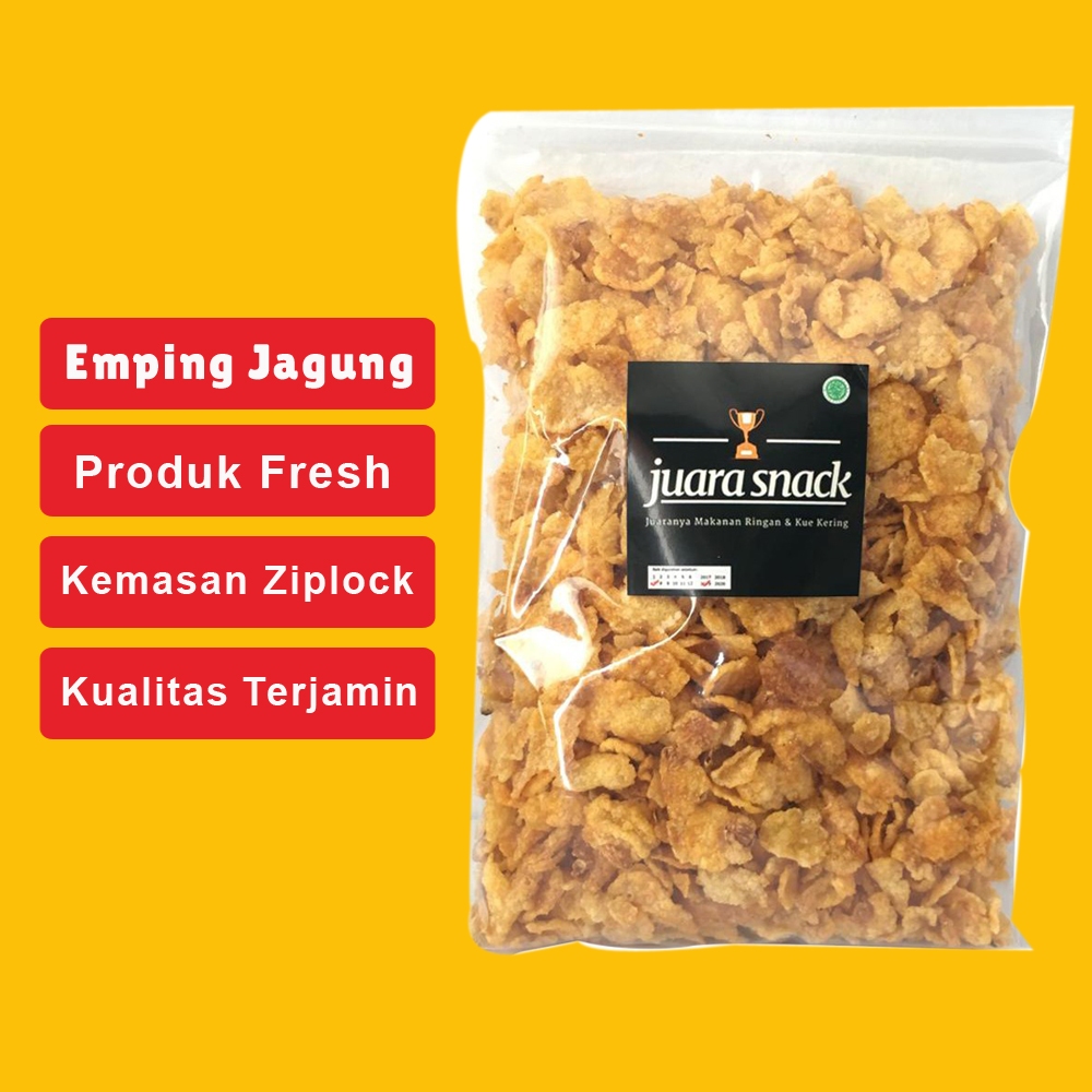 

Juara Snack - Emping Jagung 200gr