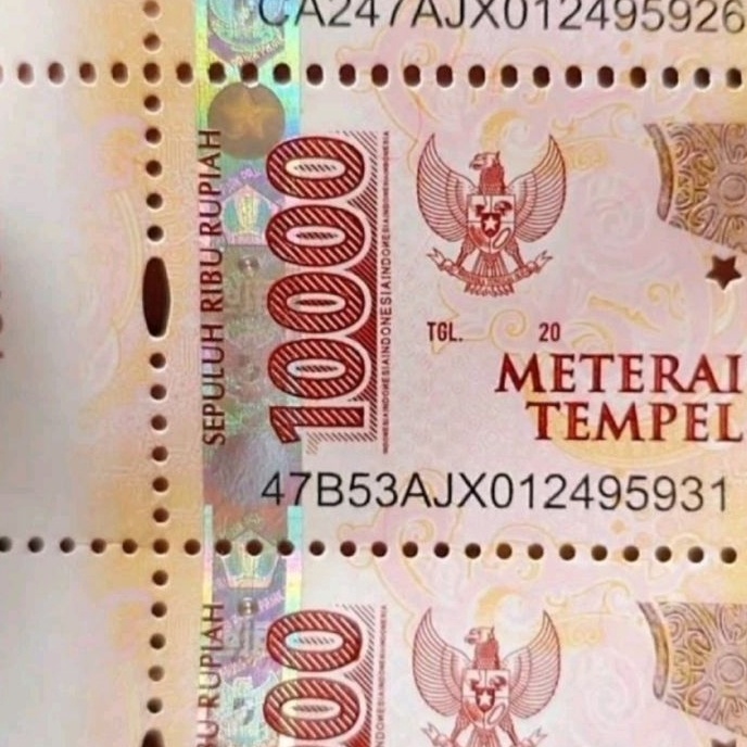 

Price Materaipos 1 Asli 1 Perangko Tempel