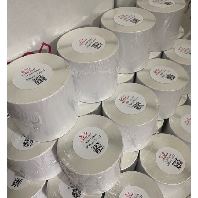 

Langka Kertas Thermal StickerLabel sticker thermal 1 x 15 MM Barcode UK A6 Murah