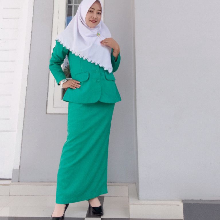 KODE G92Y JAS FATAYAT RESMI NASIONAL SATU SET  JAS WANITA RESMI FATAYAT NU