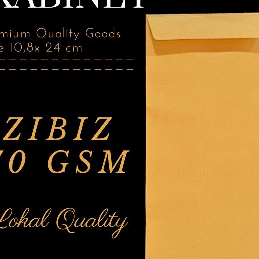 

Hemat Amplop Coklat KABINET 18x24 Cm