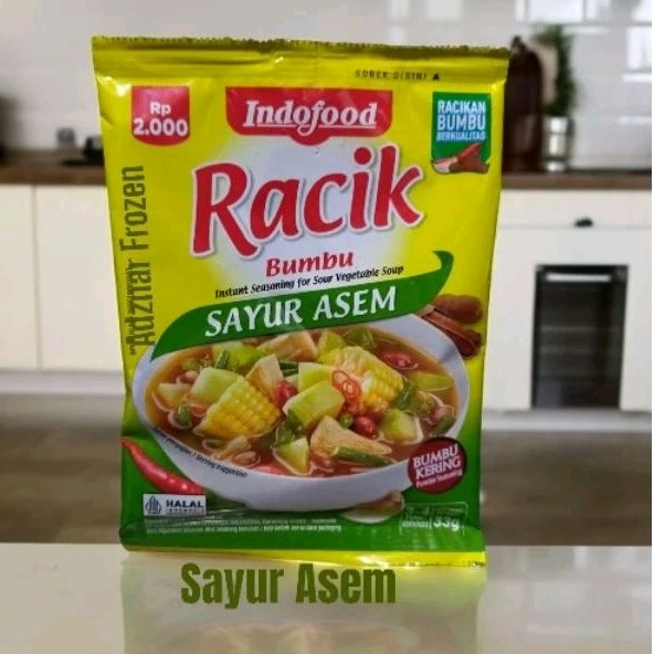 

INDOFOOD BUMBU RACIK SAYUR ASEM 33GR / BUMBU SAYUR