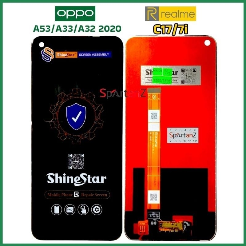 lcd touchscreen oppo a53/a54/a33 2020 shinestar original100%