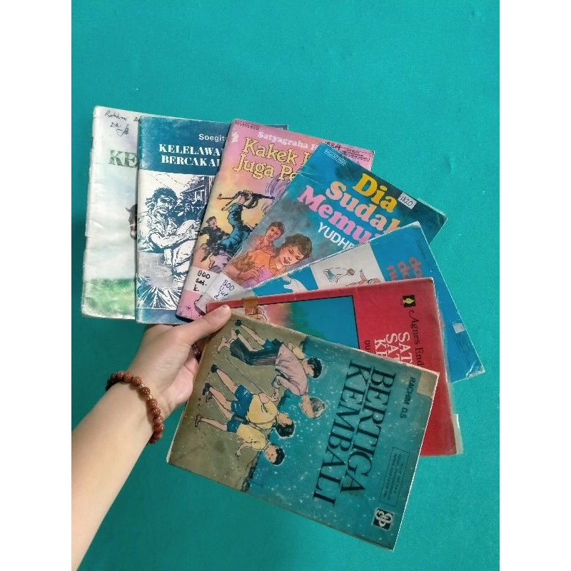 BUKU JADUL,BUKU EKS PERPUS,BUKU BEKAS PERPUSTAKAAN,BUKU BACAAN ANAK SD,DONGENG NUSANTARA,SATRIA KECI