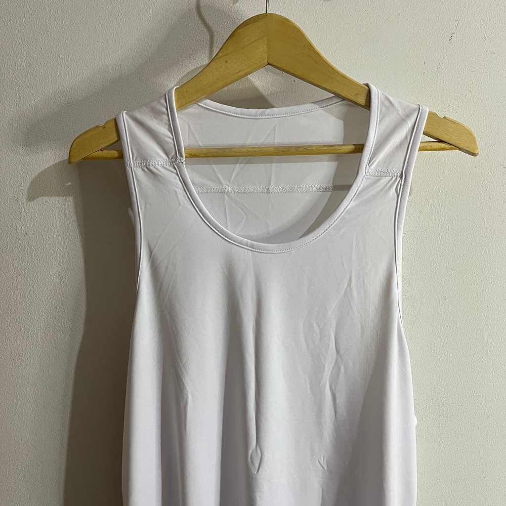 Kaos Sleeveless Baju Singlet Pakaian Olahraga Tanpa Lengan Tank Top Sport Gym Lari Basket Pria - Put