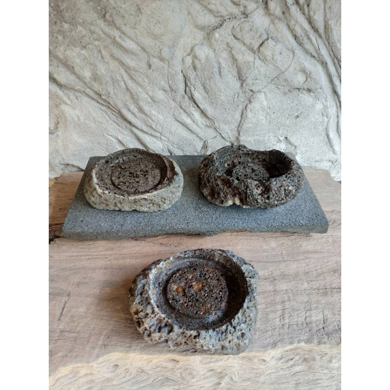 Asbak Batu Alam Coral Handmade