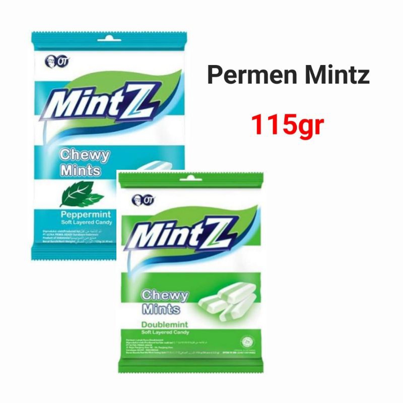 

✨️hahahamart_sby✨️ PAKET 6PCS PERMEN MINTZ PEPPERMINT 115gr