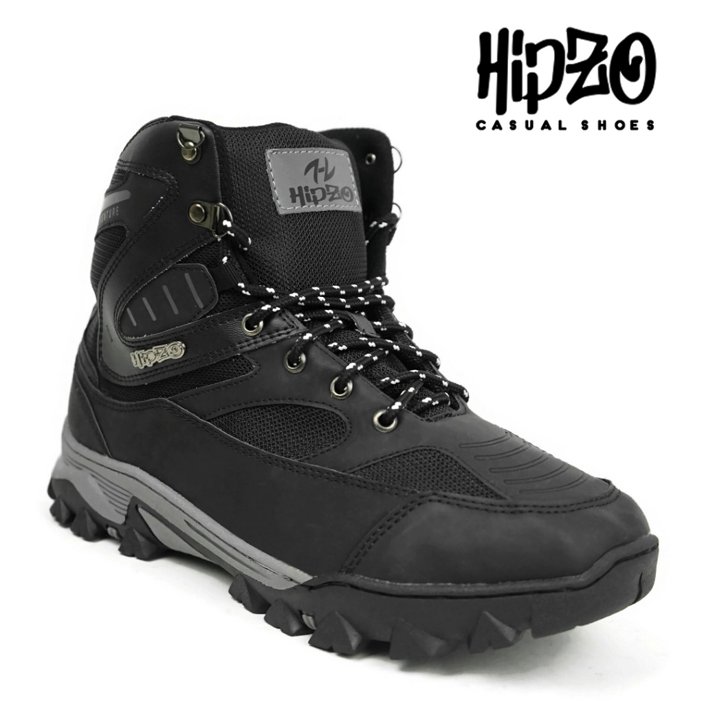 HIPZO Sepatu Hiking M072 Boots High Quality Untuk Pria Size Jumbo Original Mendaki