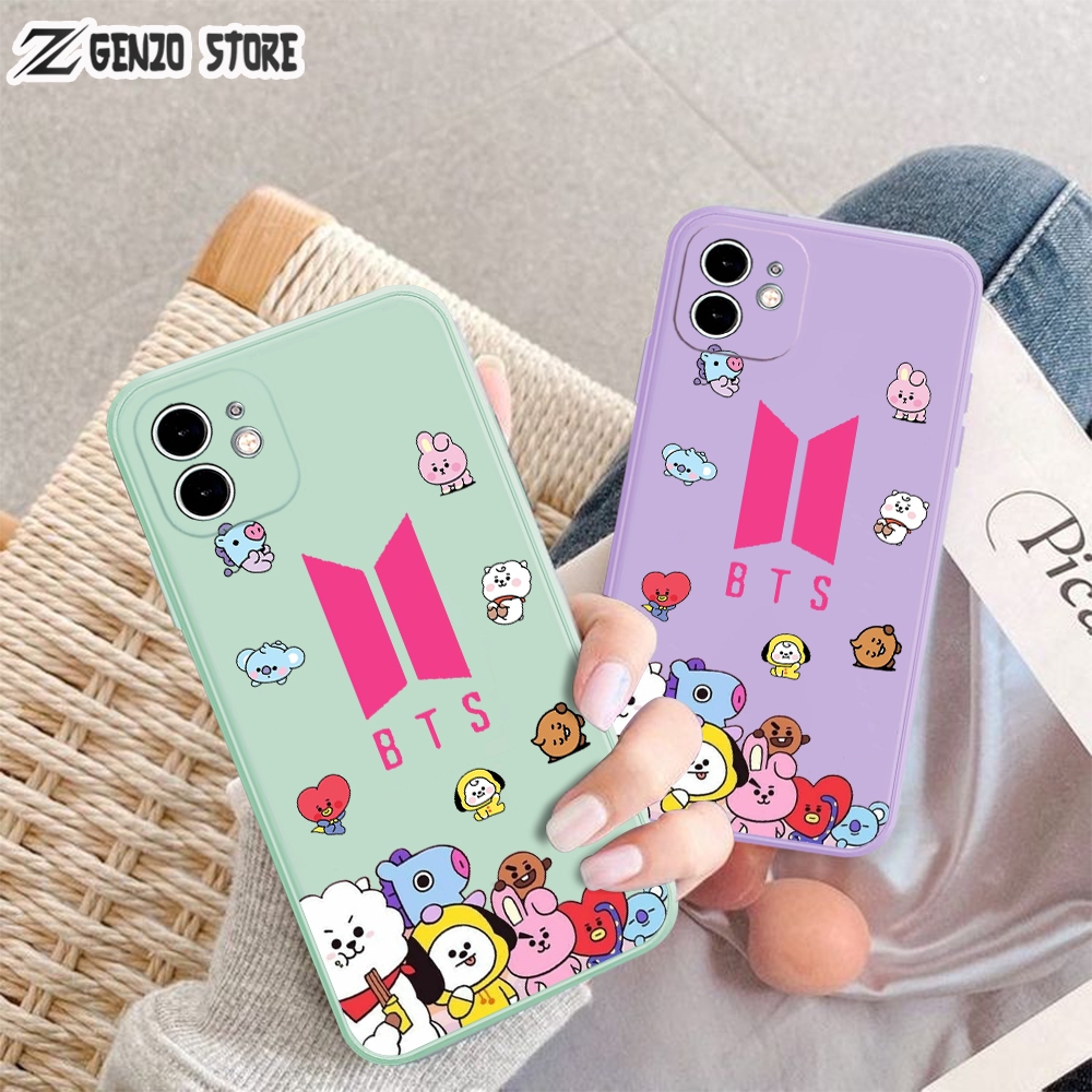 SOFTCASE ALL TYPE INFINIX "BT21 BTS" SMART 4/SMART 5/SMART 6 RAM 2GB/SMART 6 RAM 3GB/HOT 9 PLAY/HOT 