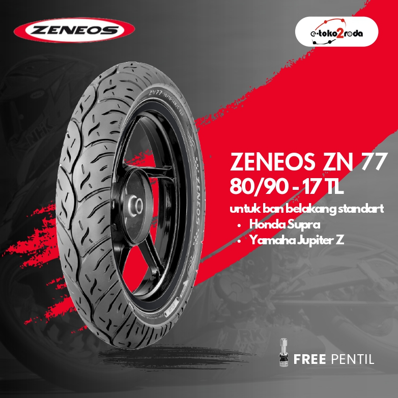 BAN ZENEOS TUBELES ZN77 80/90 RING 17