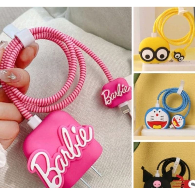 Set Pelindung Kabel 4in1 / Set Cable Bite Karakter / Set Pelindung Kabel