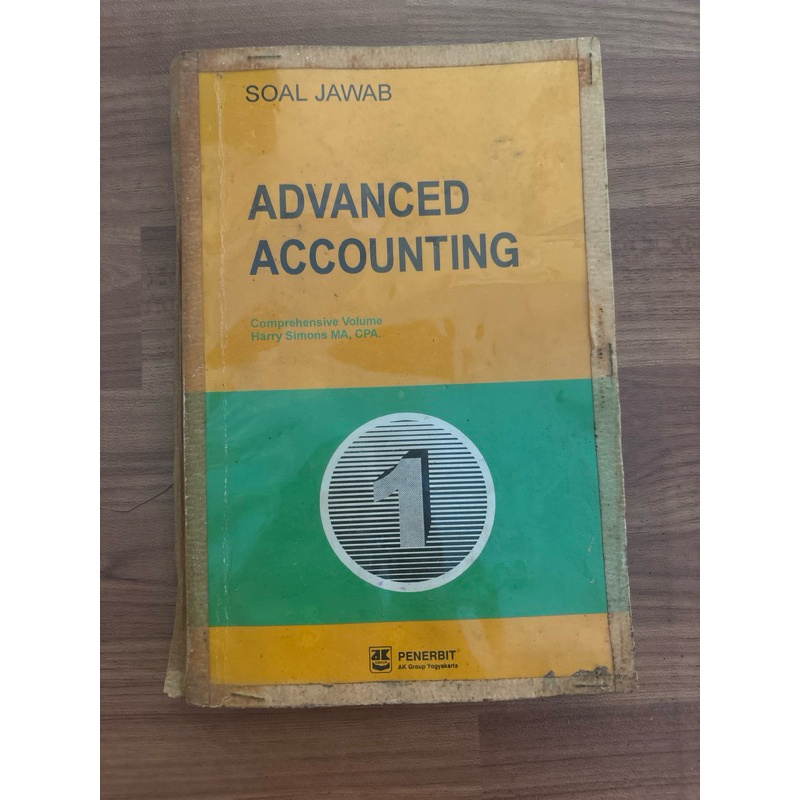 Buku Soal jawab Advanced Accounting Preloved gigabook