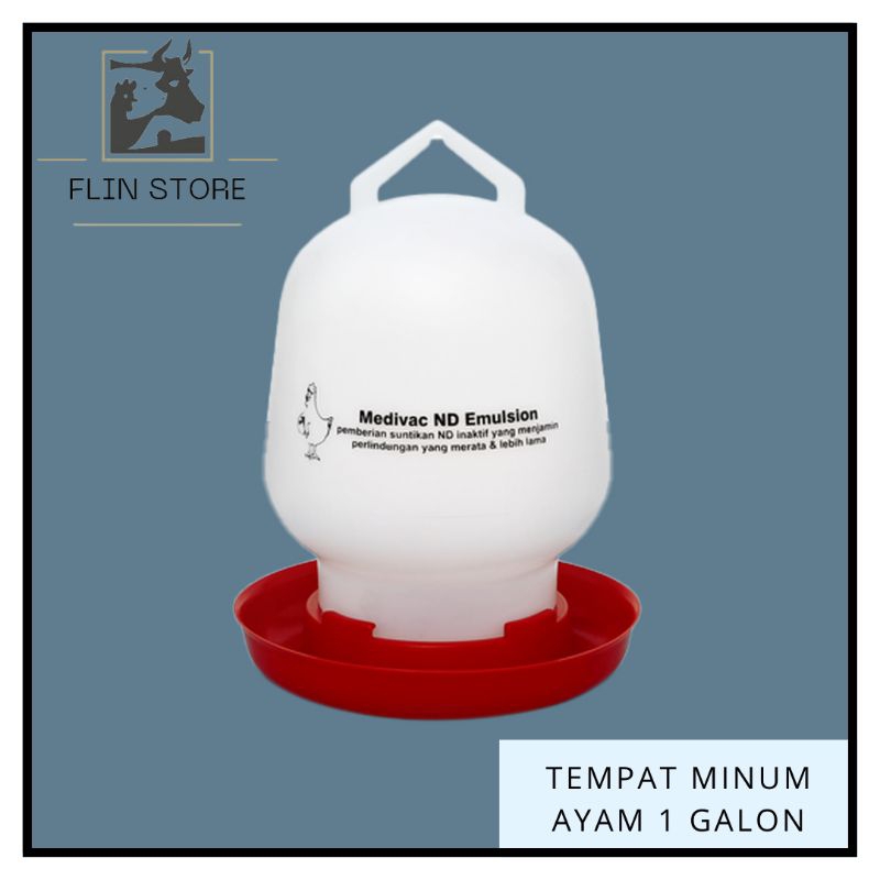 Tempat Minum Ayam 1 Galon (TMA  1G) Medion