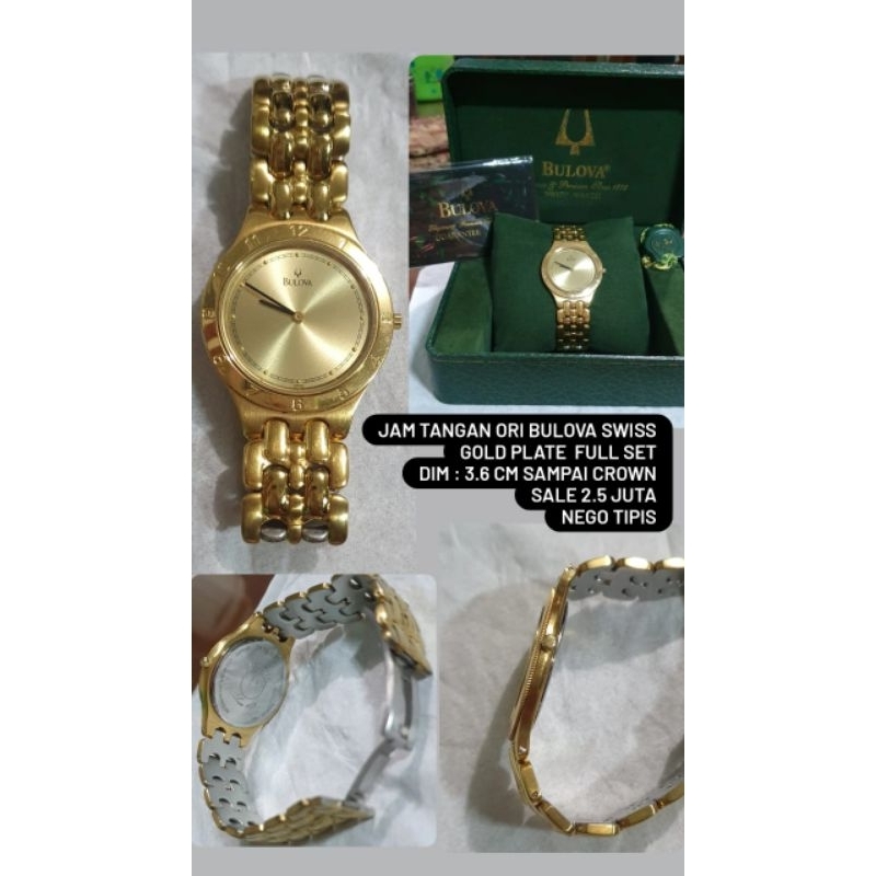 jam tangan ori bulova swiss