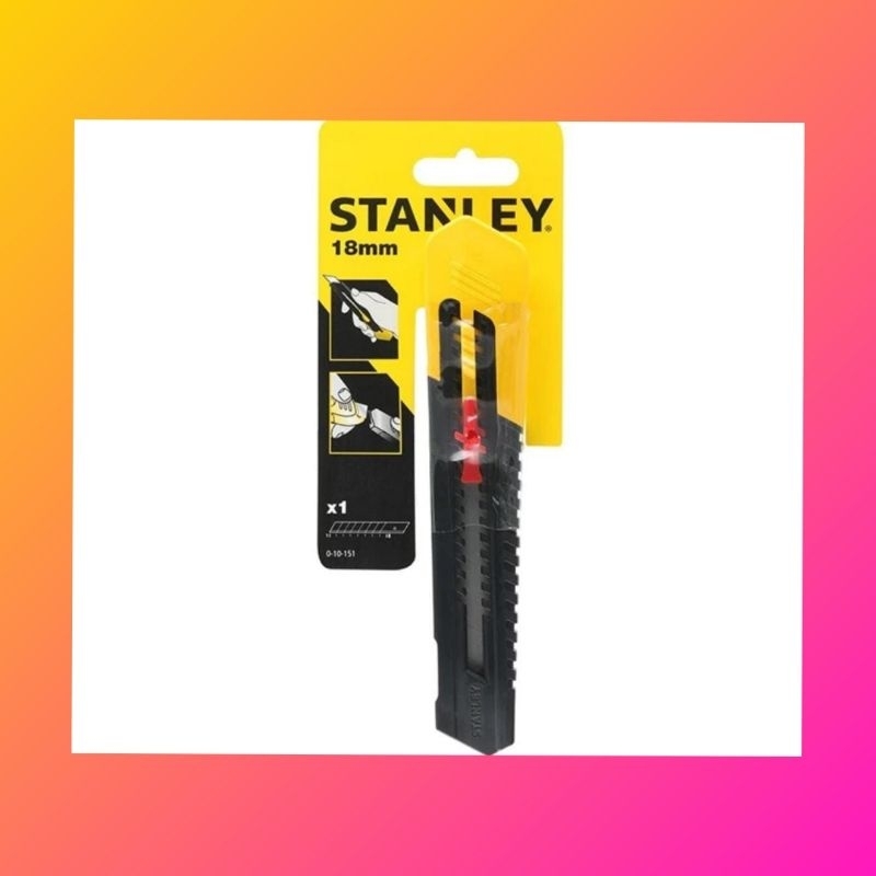 

Pisau Cutter 18mm Quick Point Off Knife 0-10-151 Stanley