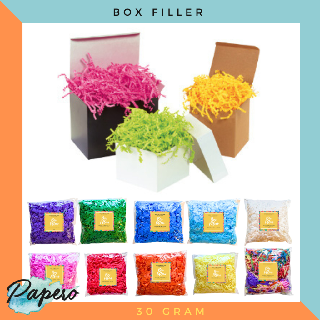 

Box Filler Kertas Crepe Pengisi Box Shred Paper