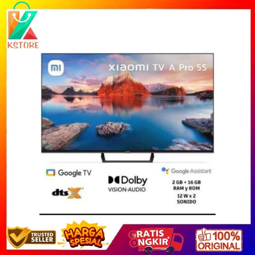 XIAOMI TV A PRO 55 INCH NEW GARANSI RESMI