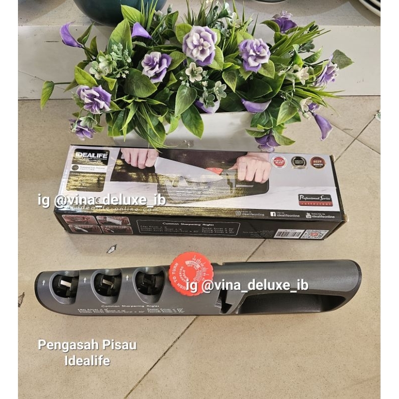 Pengasah Pisau / Knife Sharpener Idealife