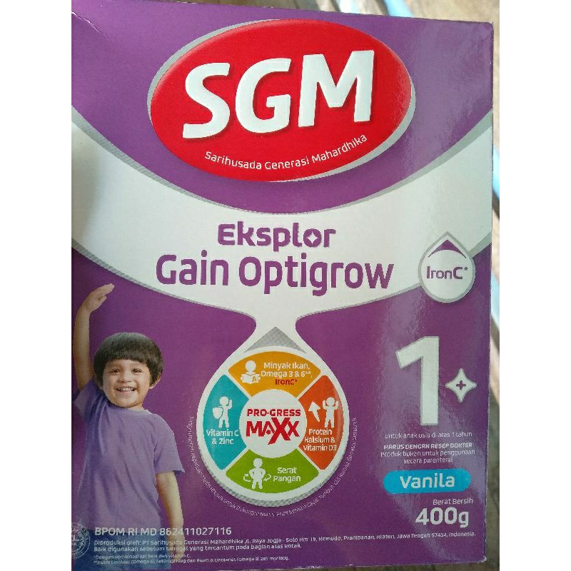 SGM UNGU (SGM EKSPLOR GAIN OPTIGROW)