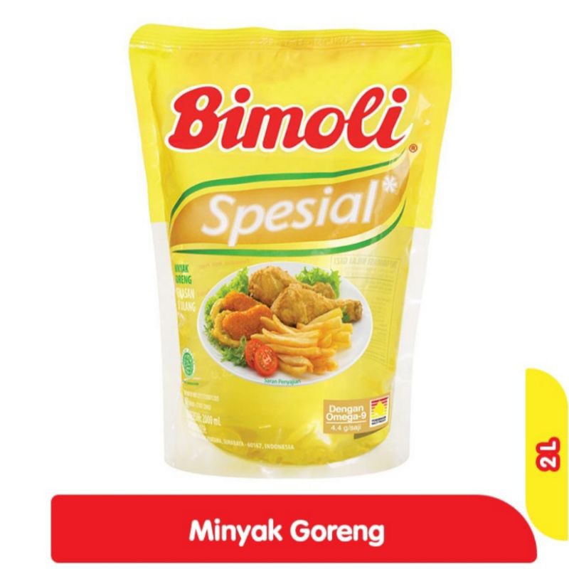 

Minyak goreng Bimoli SPESIAL 2 liter