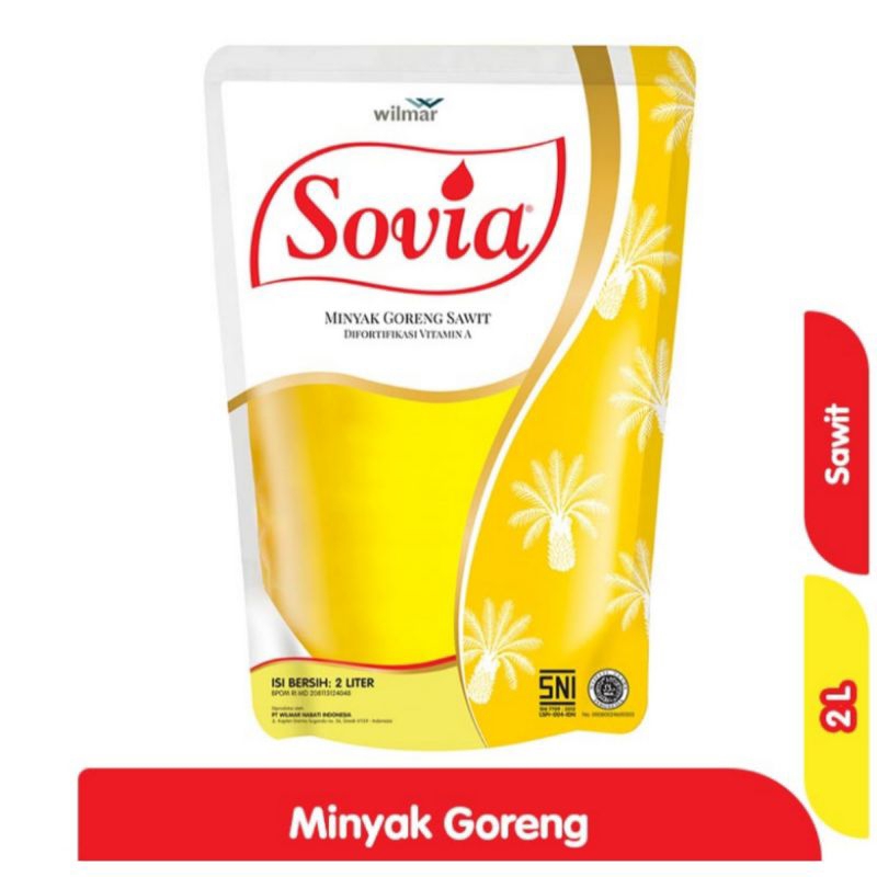 

Minyak goreng Sawit Sovia 2 liter