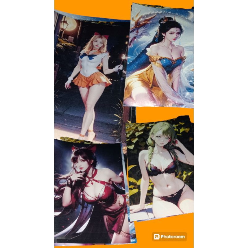 

stiker wanita cantik anime