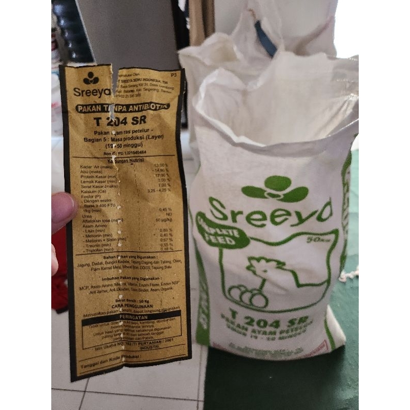pakan ayam petelur repack per kilo pur ayam