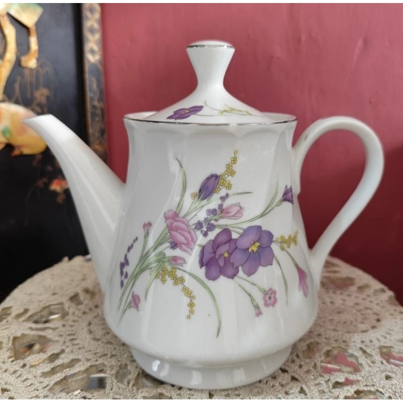 Teko Antik NOS Porselen keramik MTK China Japan 1940an Langka Minus Cip