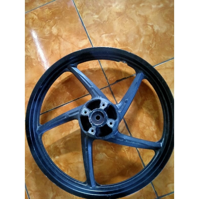 plek pelek belakang Supra x125  Doble cakram