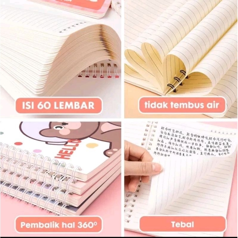 

NOTE BOOK A5 / BUKU DIARY AESTHETIC / BUKU JURNAL / BUKU CATATAN / BIKU TULIS