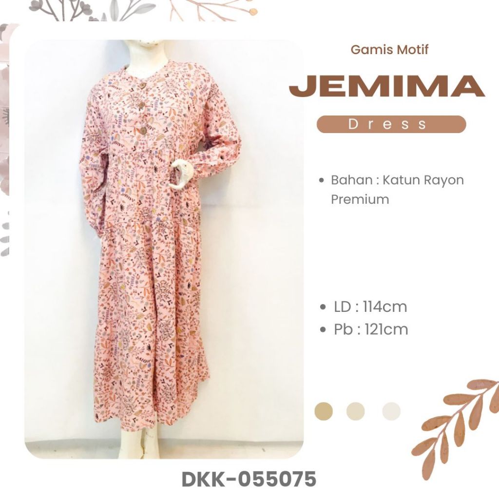 GROSIR BAJU MURAH - DASTER GAMIS RAYON/DASTER GAMIS PANJANG/DASTER GAMIS MOTIF BUNGA