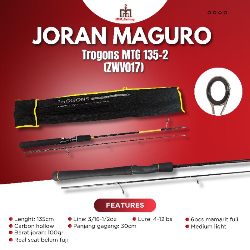 JORAN MAGURO TROGONS MTG | Alat Pancing | Joran Pancing