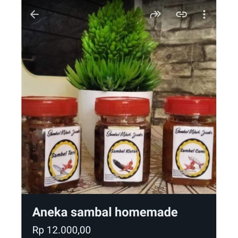 

aneka sambal mbok judes