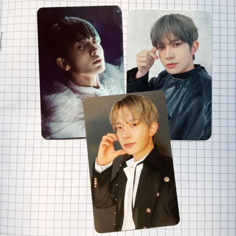 (ready) official pc heeseung dmm bdm darkblood db sc bc showcase blue dream media dear my muse duyun