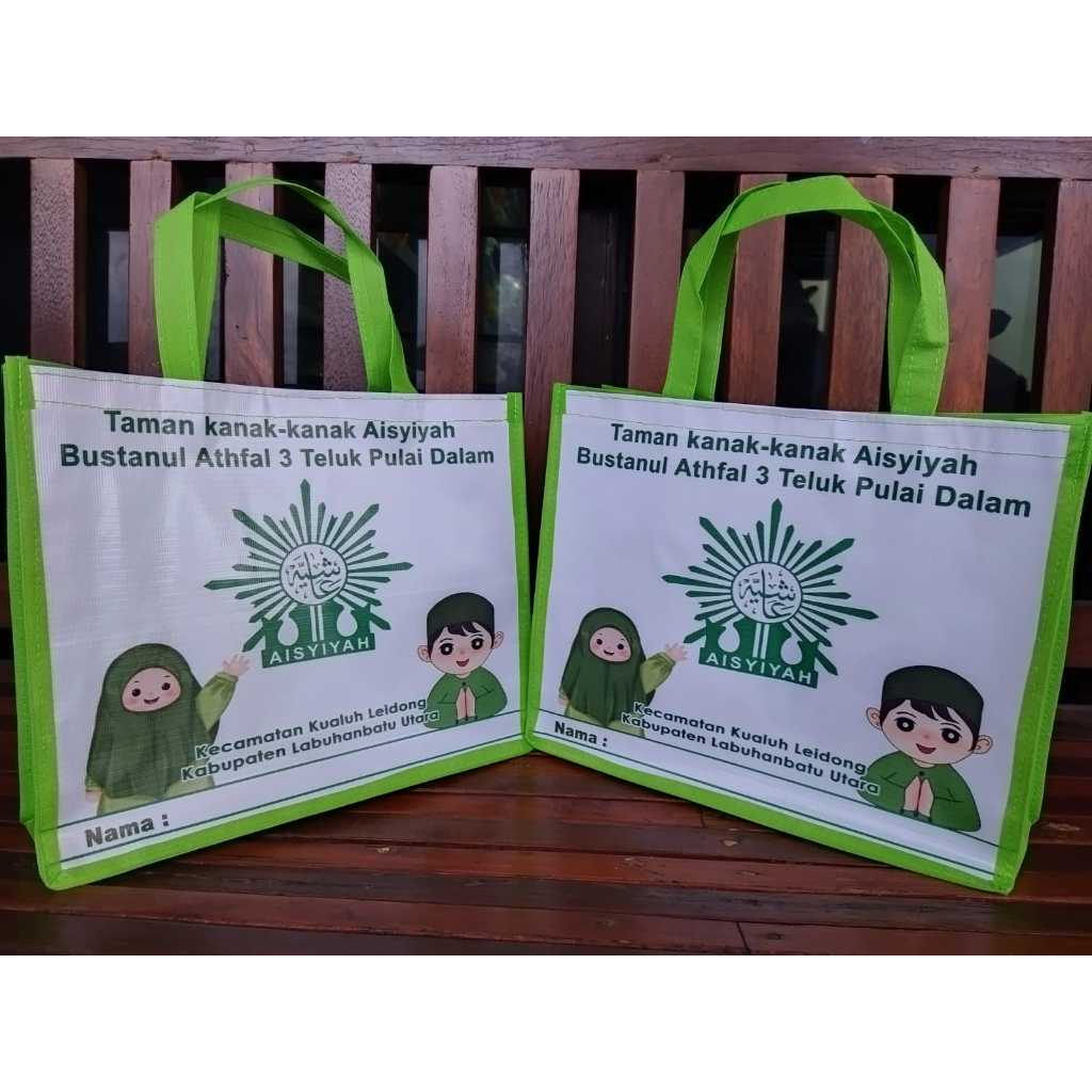 TAS PROMOSI SEKOLAH / TAS PROMOSI BIMBEL / GOODIEBAG MURAH