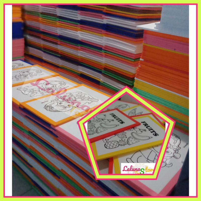 

sterofoam lukis/grosir media mewarnai sterofoam isi 200pcs/lukis sterofom/styrofoam melukis