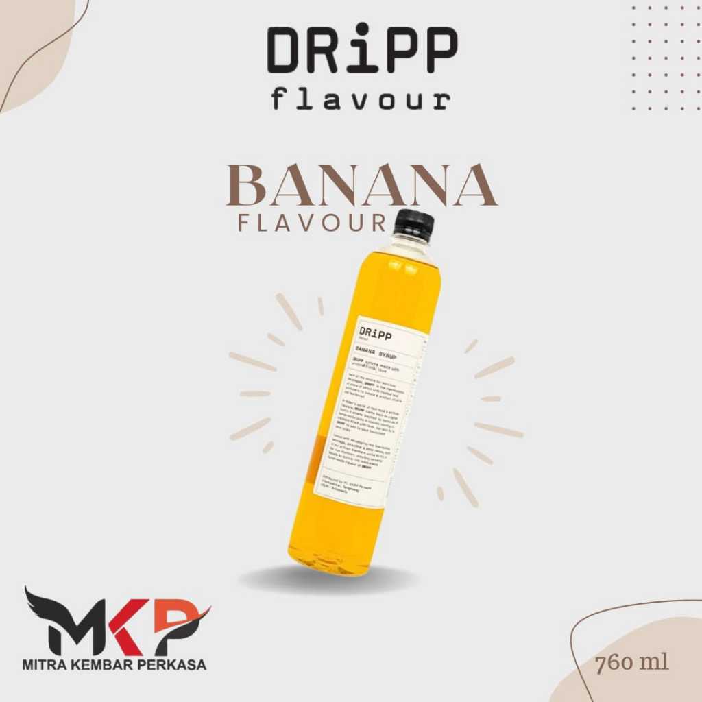 

DRIPP BANANA - GOURMET SYRUP-