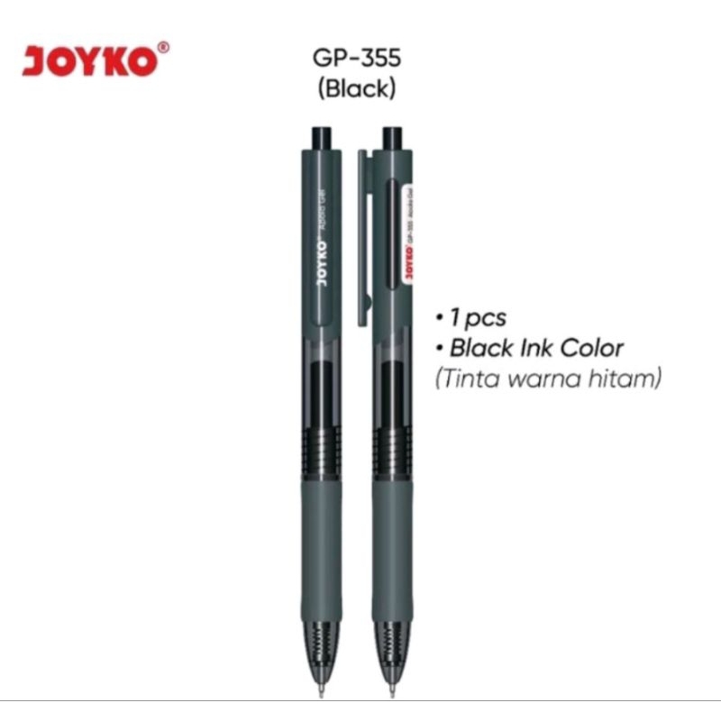 

BULPEN/BULPOINT GEL JOYKO GP-355 APOLA 0,5MM ( ISI 12 BIJI )