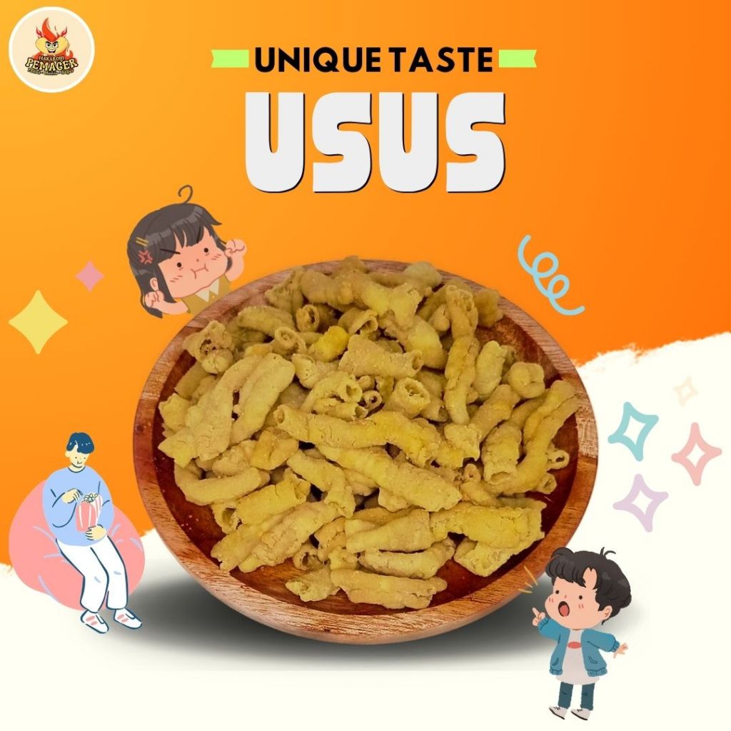 

Makaroni Pemager Usus pedas asin gurih nagih daun jeruk