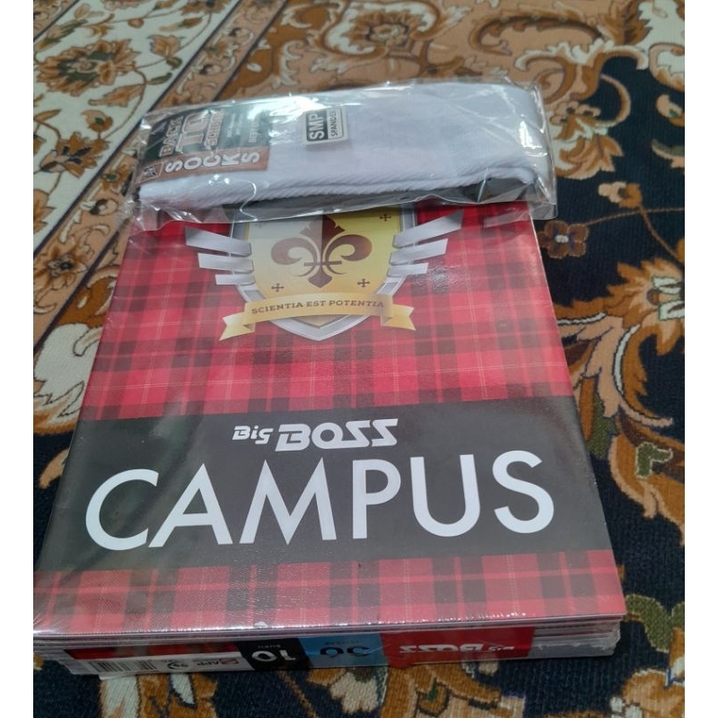 

paket buku sekolah big boss perpack 10 buku isi 36 lembar+ kaos kaki smp