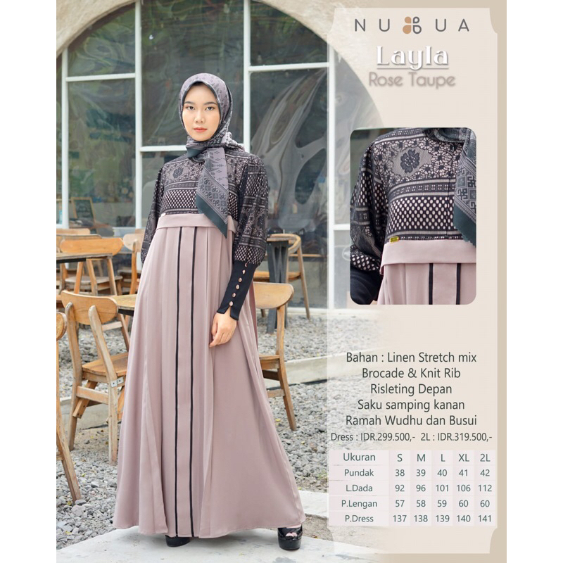 SAHARA NUBUA || NEW COLLETION NUBUA || GAMIS TERBARU || GAMIS KEKINIAN