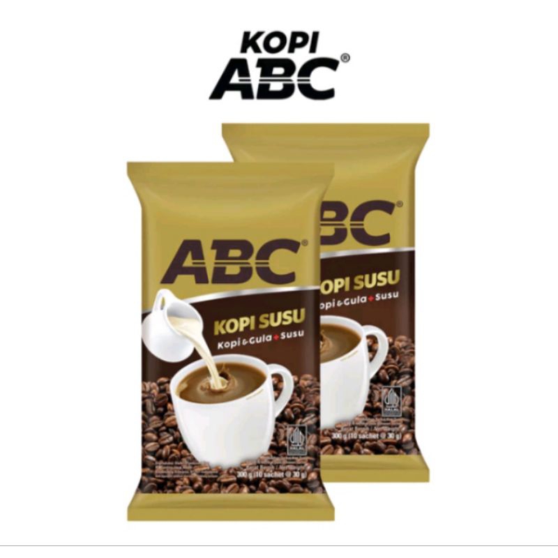 

ABC KOPI SUSU ISI 10 PCS @31GR