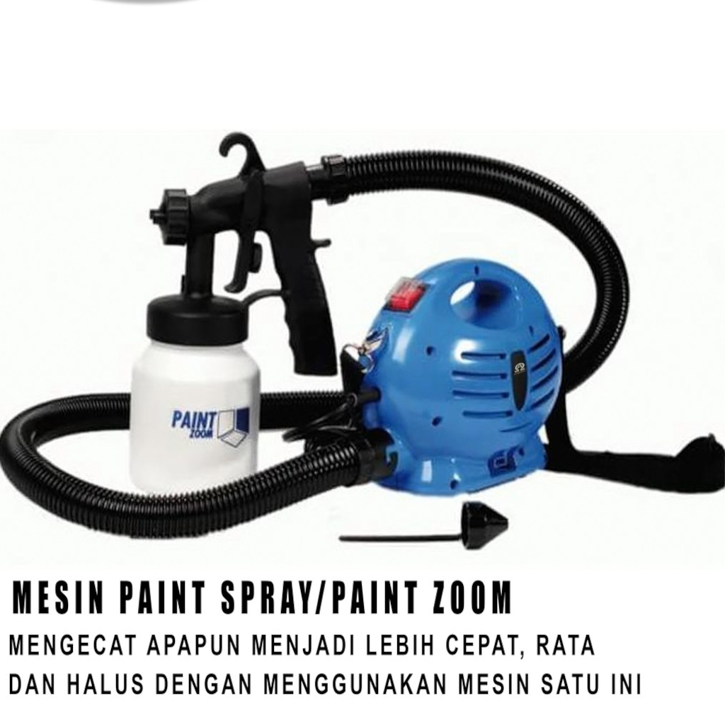 Aldam - Spray Gun Kompresor Cat Profesional - Paint Zoom Paint Gun | Semprotan Cat Serbaguna