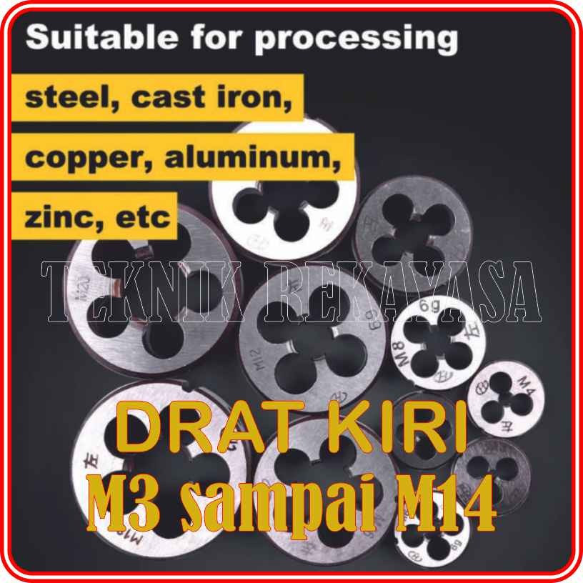 MATA SENAI DRAT KIRI / SNAI DRAT KIRI / DRAT KIRI - M14x1.25 Ø38MM