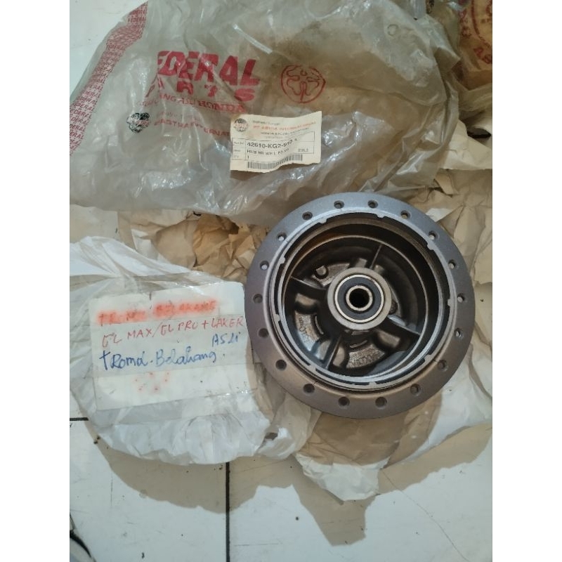 tromol belakang Assy Honda kg2 gl pro max ori