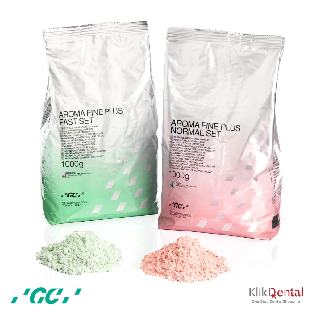 KLIK DENTAL GC Alginate Aroma Fine Plus ( Normal Set & Fast Set ) 500gr
