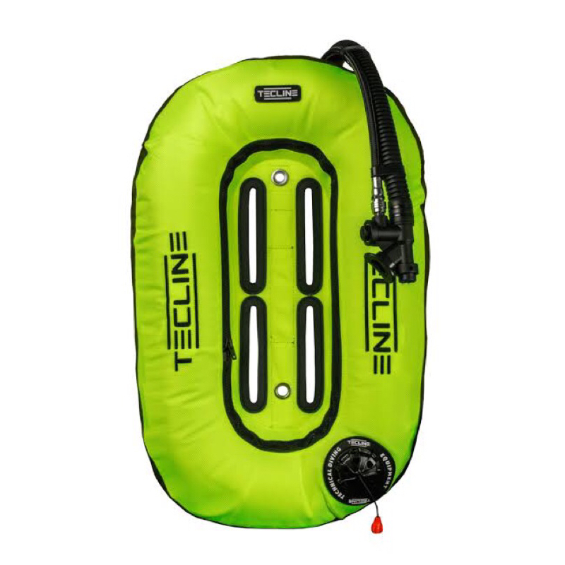 TECLINE BCD Donut 10 Ultra Light Travel Set Lime - Scuba Diving