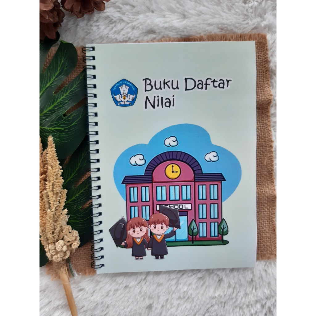 

ES88 BUKU DAFTAR NILAI JILID SPIRAL UK 15,5X21,5CM ISI 100 HAL NON-CUSTOM