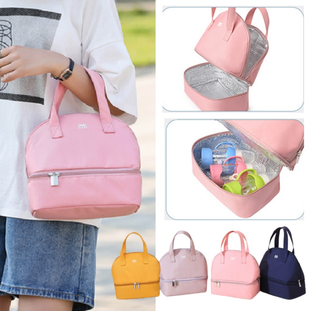 coolerbag diaper bag / Cooler Lunch Bag ASI Penyimpanan Susu Tahan Air Waterproof Thermal Insulated 